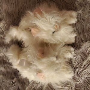 Y2K Kitty Cat Furry Slippers